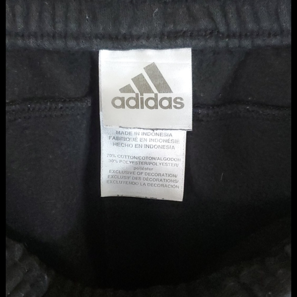 Adidas black and white sweatpants - Picture 8 of 9